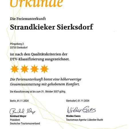 Appartement Strandkieker *